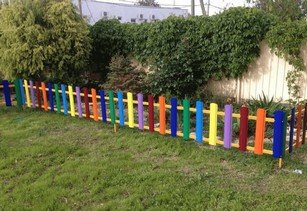 Декоративное ограждение участка в гостинице г. Чебоксары
